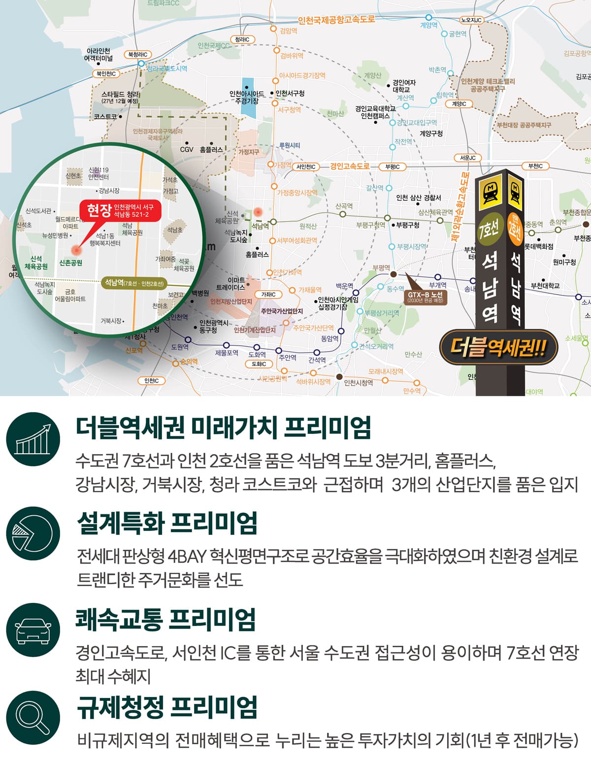 석남역 센트럴파크 그랑베르
